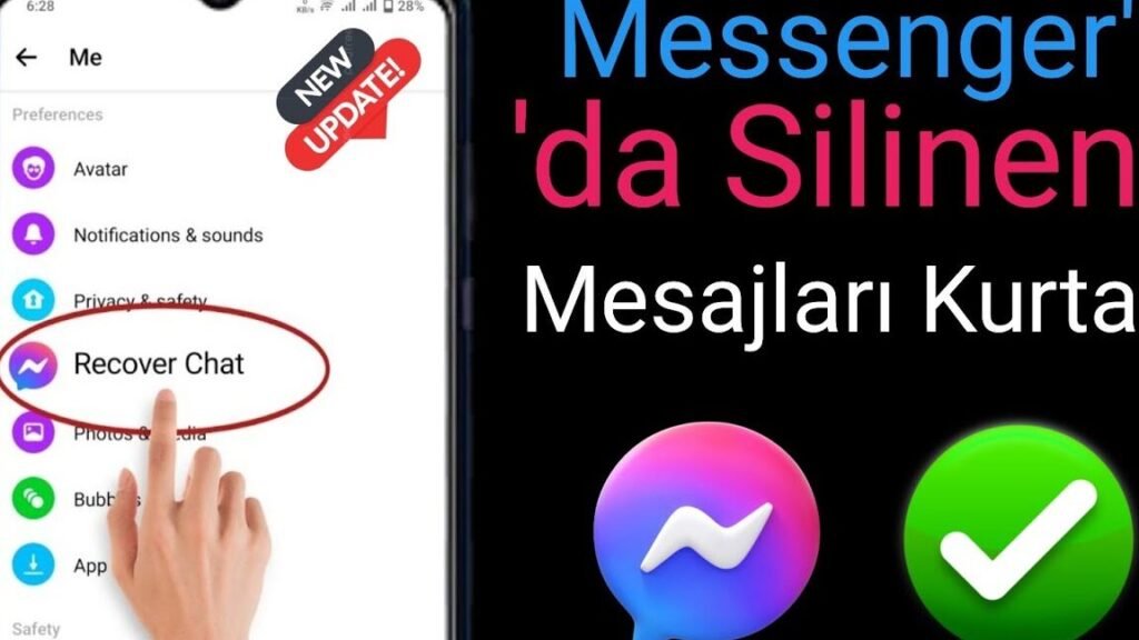 2024 cozuldu silinen facebook messenger mesajlarinizi nasil kurtarirsiniz