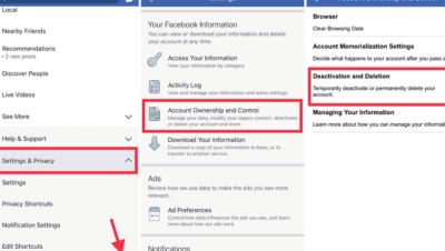 2024 en iyi rehber iphoneda facebook hesabi nasil silinir