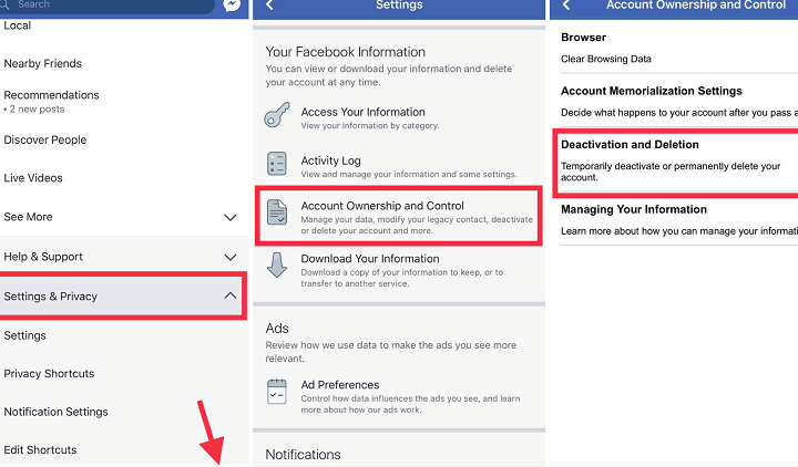 2024 En İyi Rehber: iPhone'da Facebook Hesabı Nasıl Silinir 5 2024 en iyi rehber iphoneda facebook hesabi nasil silinir