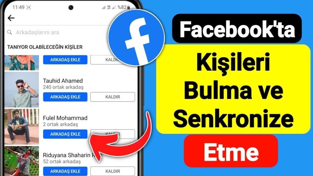 facebook kisilerini iphone ile senkronize etme 2024 guncellemesi