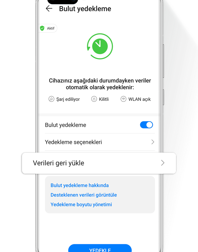 huawei yedekleme ve geri yukleme yontemleri