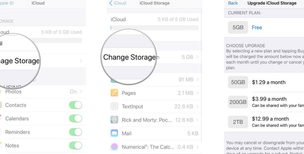 iCloud Deposu Dolu, Nasıl Yönetilir? 1 icloud deposu dolu nasil yonetilir