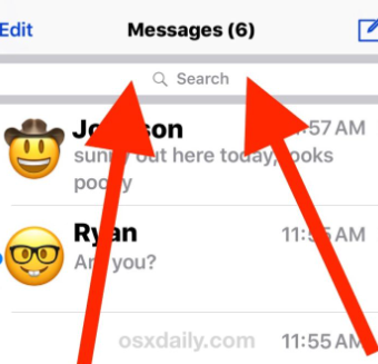 iPhone/iPad/Mac'te iMessages'ı Tarihe Göre Arama 1 iphone ipad macte imessagesi tarihe gore arama