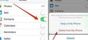 iphoneda isimsiz kisiler nasil silinir