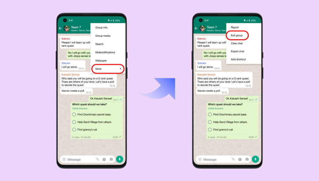 kilavuz whatsapp fotograflarini kalici olarak silme