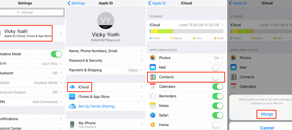 Kişileri iCloud'dan İndirmenin 4 Kolay Yolu 1 kisileri iclouddan indirmenin 4 kolay yolu