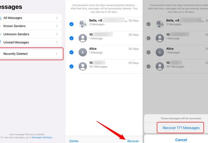 Kolay Kılavuz: iPhone'da Son Silinmiş Mesajları Görme 1 kolay kilavuz iphoneda son silinmis mesajlari gorme