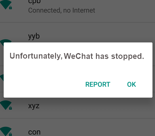 maalesef wechat durdu hatasini duzeltmenin bes yolu