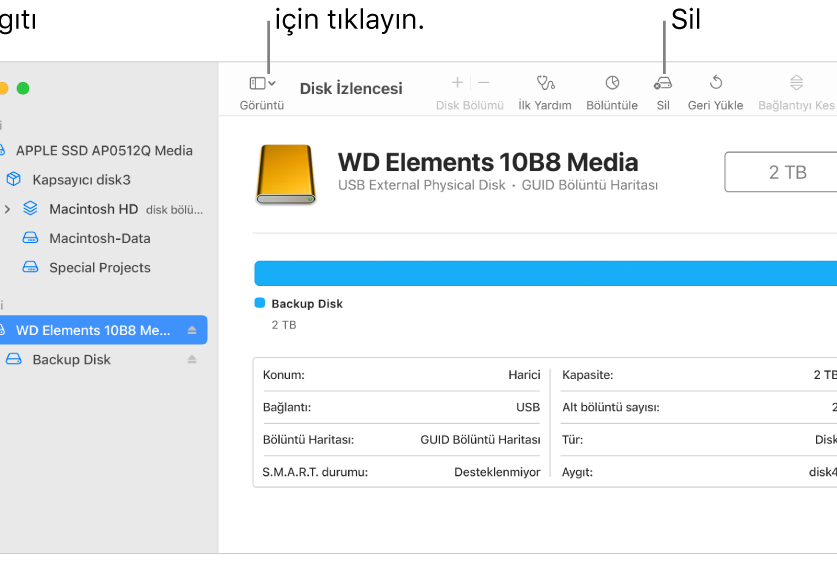 Mac, Disk Yardımcı Programını Kullanarak Silmeden Bölmeyi Yeniden Boyutlandırın 4 mac disk yardimci programini kullanarak silmeden bolmeyi yeniden boyutlandirin