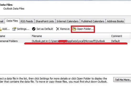 Outlook'ta Silinen PST Dosyaları Nasıl Kurtarılır 1 outlookta silinen pst dosyalari nasil kurtarilir
