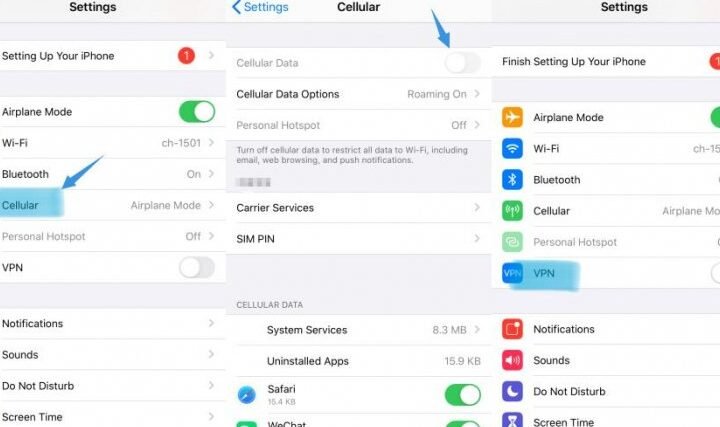 VPN'in iPhone'da Çalışmaması İçin 5 Çözüm 1 vpnin iphoneda calismamasi icin 5 cozum