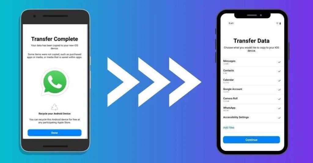 WhatsApp Mesajları Android'den iPhone'a Nasıl Aktarılır 1 whatsapp mesajlari androidden iphonea nasil aktarilir