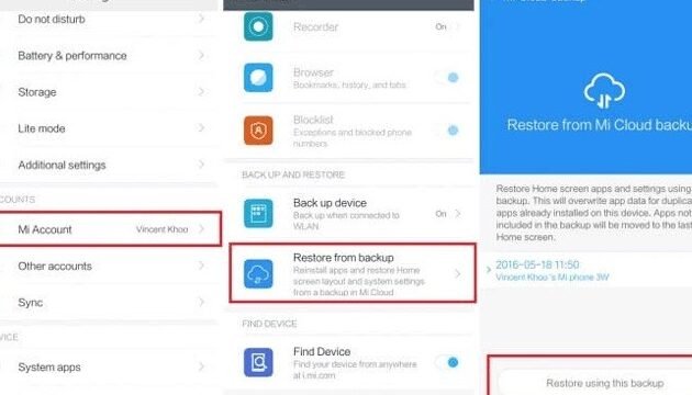 Xiaomi'de Silinmiş Metin Mesajlarını Kolayca Kurtarma 5 xiaomide silinmis metin mesajlarini kolayca kurtarma