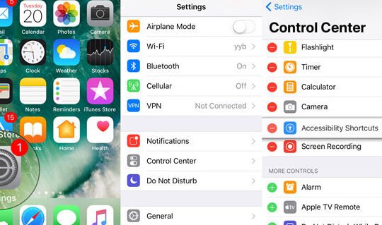 Yeni iOS 11 Kontrol Merkezi ile Tanışın: iPhone 7 ve 7 Plus'ta Nasıl Özelleştirilir 1 yeni ios 11 kontrol merkezi ile tanisin iphone 7 ve 7 plusta nasil ozellestirilir