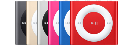 112422 SP592 ipod shuffle productRED