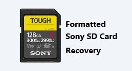 formatted sony sd card recovery