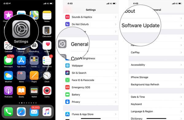 update ios