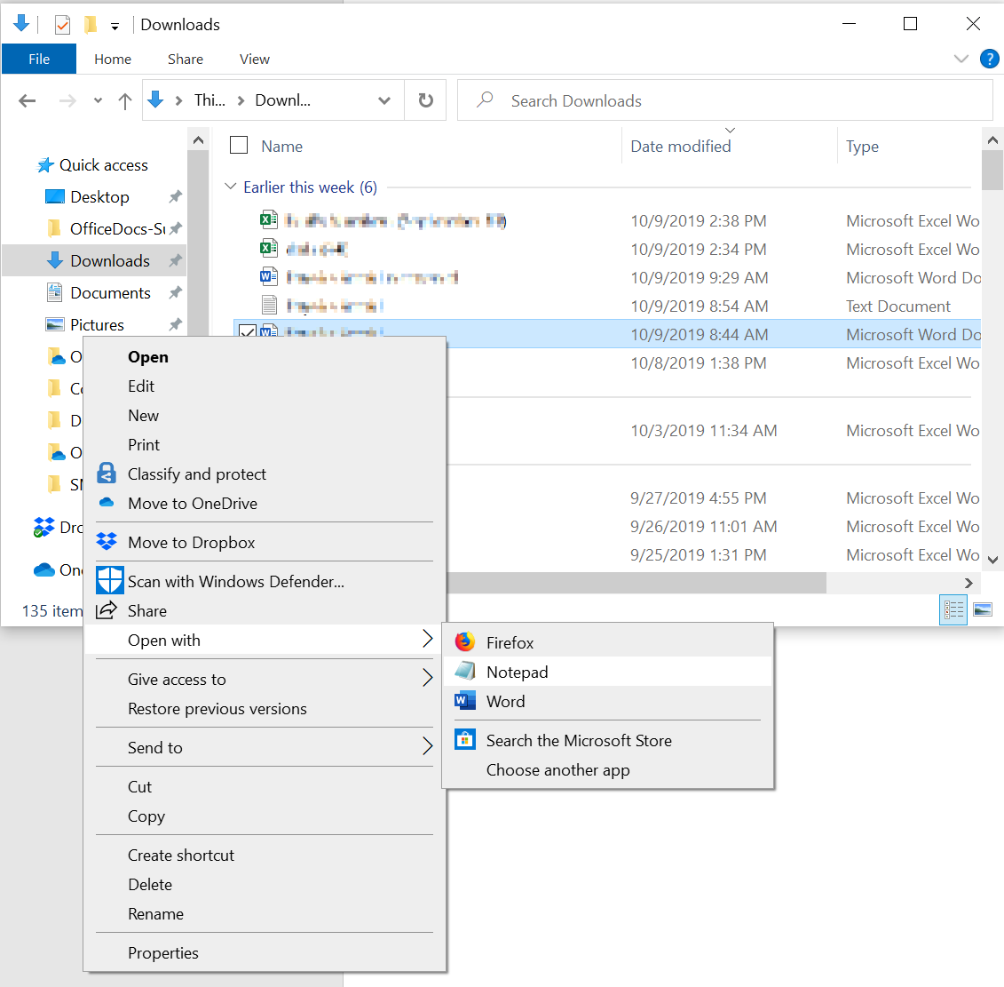 damaged documents in word
