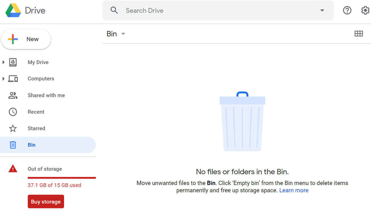 google drive cop kutusundaki dosyalari 30 gun sonra silecek 1