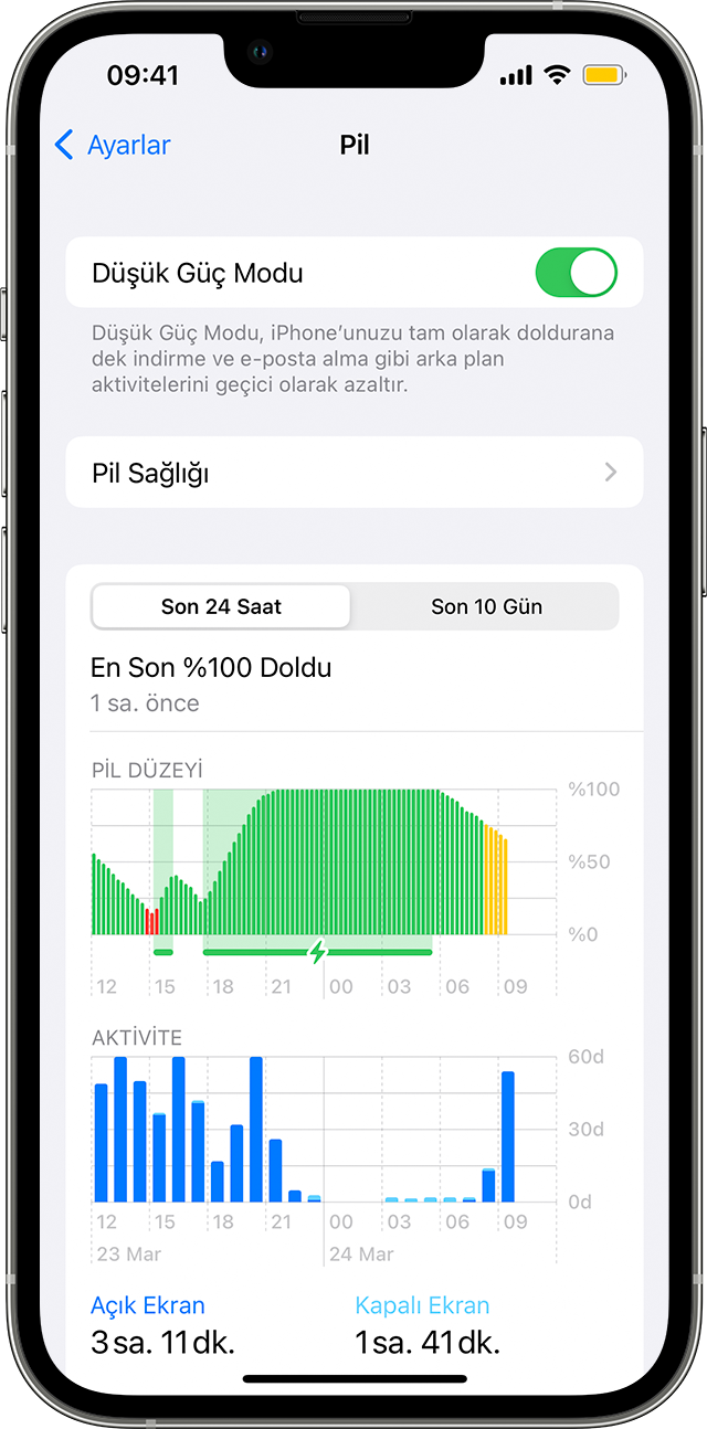 ios15 iphone13 pro settings battery low power mode on