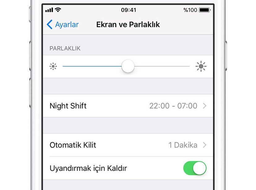 iphone yakinlik sensoru acma kapama
