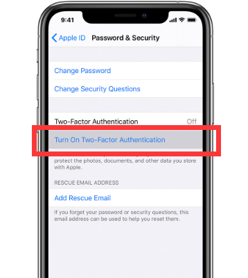 two factor authentication
