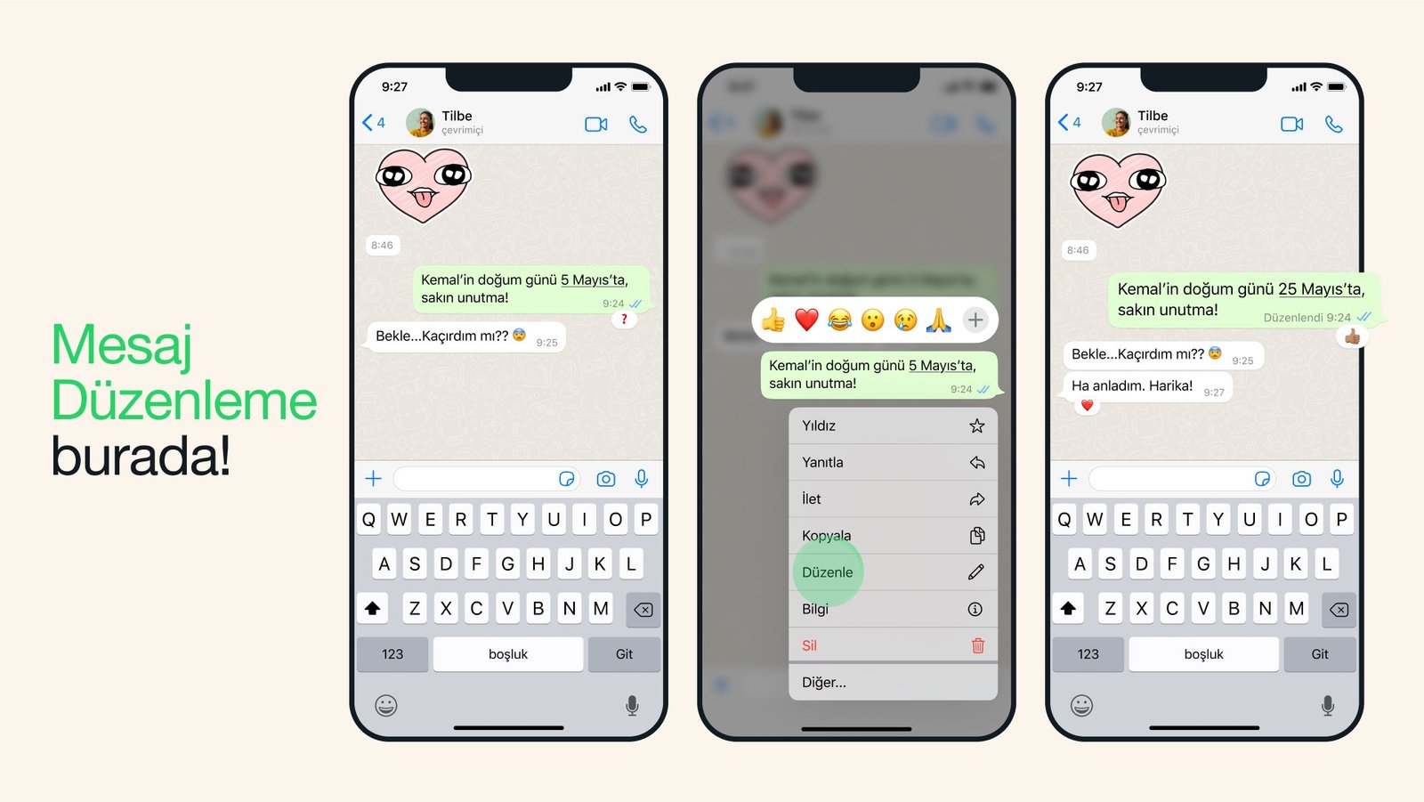 whatsapp mesaj duzenleme nasil yapilir160849 1