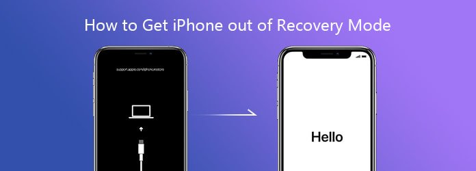 how to get iphone out of recovery mode