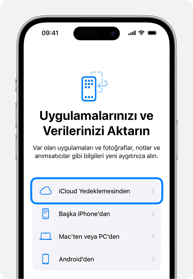 ios 17 iphone 14 pro setup transfer your apps and data from icloud backup