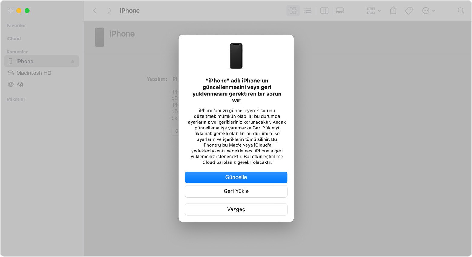 ios14 macos big sur recovery mode iphone update