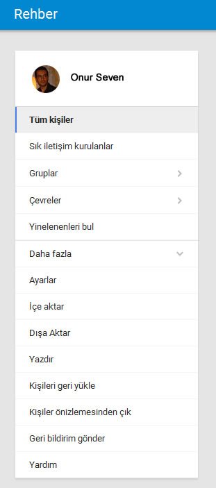 rehber geri yukleme 1