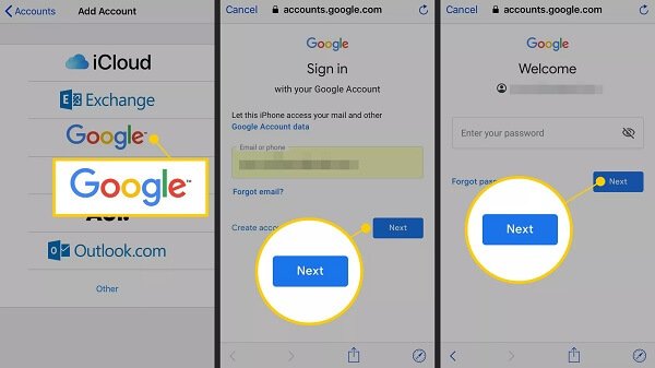 sign in gmail