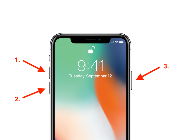How to Force Restart iPhone X style device with notch and home bar e1687907727599
