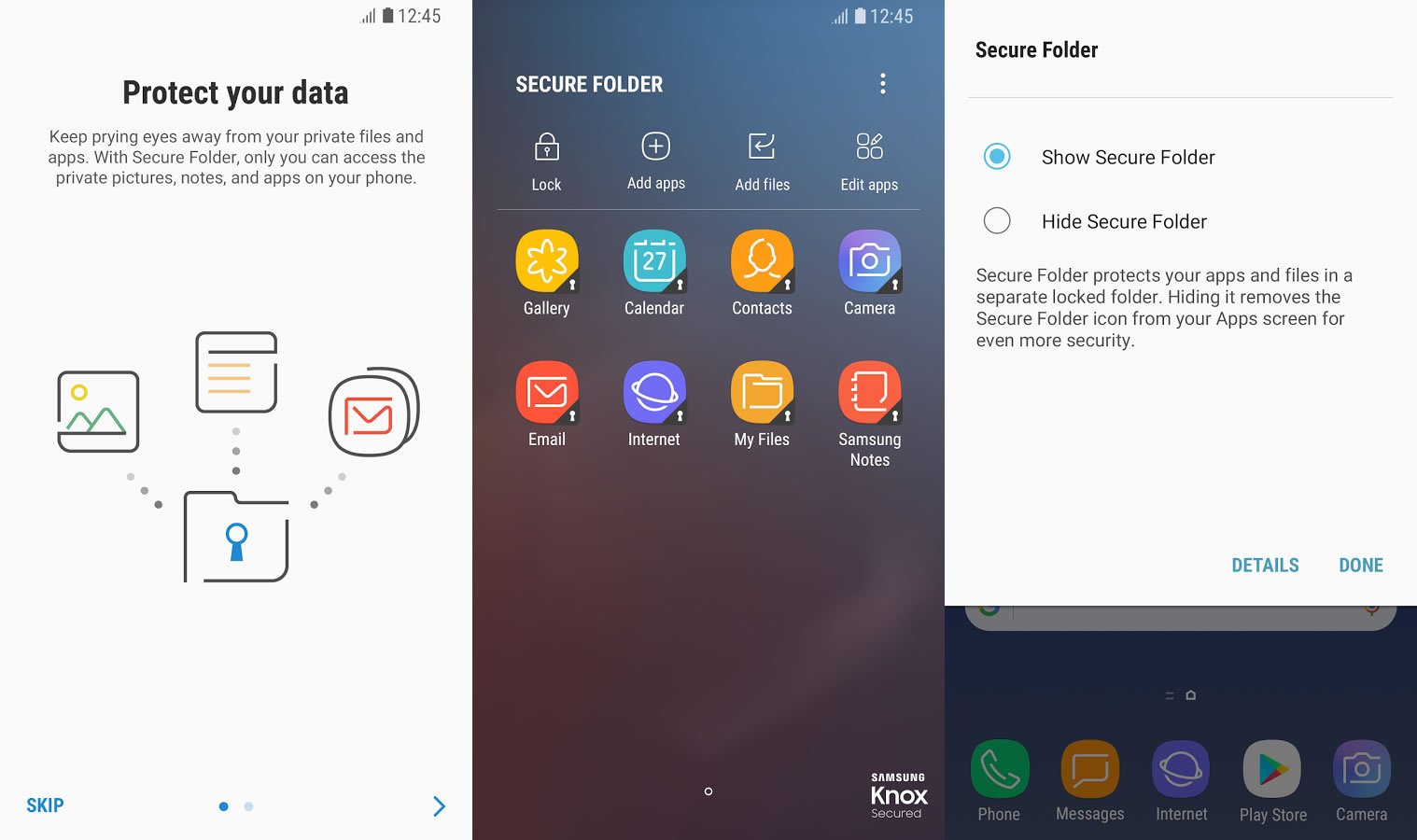 Samsung Secure Folder uygulamasi artik Google Play Storeda91657 0
