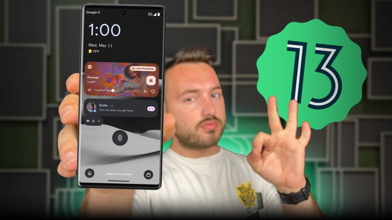 android 13 yayinlandi ozellikler alacak cihazlar 1