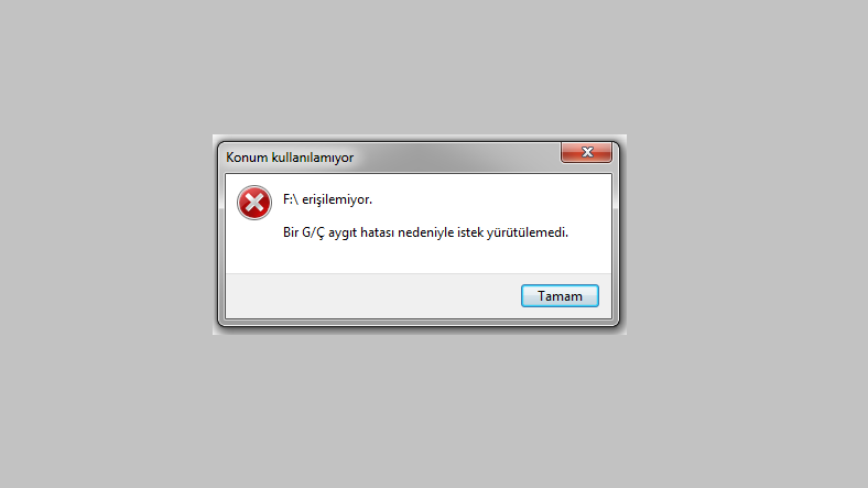 bir g c aygit hatasi nedeniyle istek yurutulemedi cozumu 1605018873