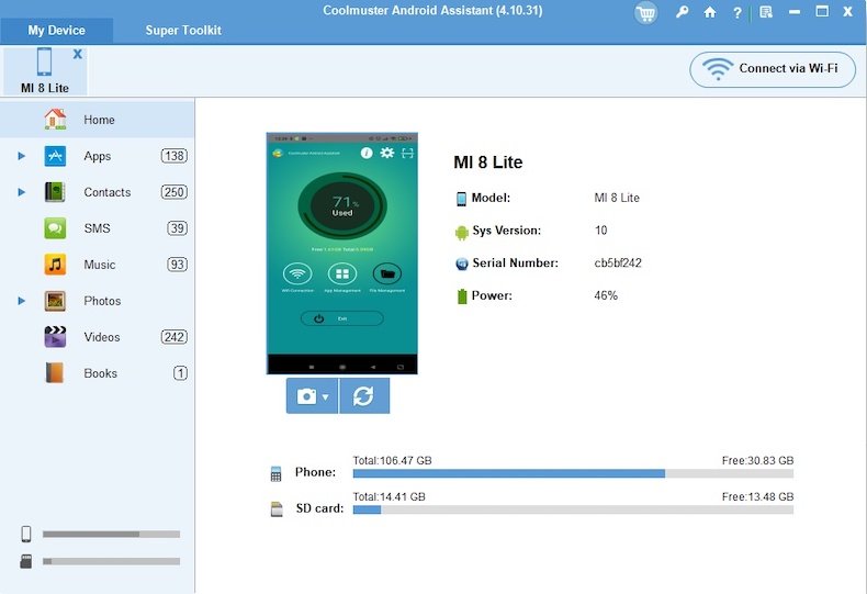 coolmuster android assistant pc5