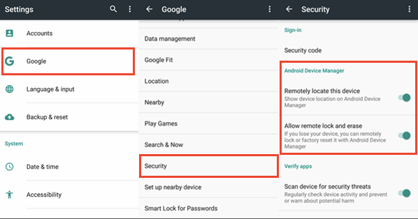 enable manager