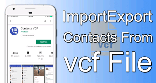 import vcf files