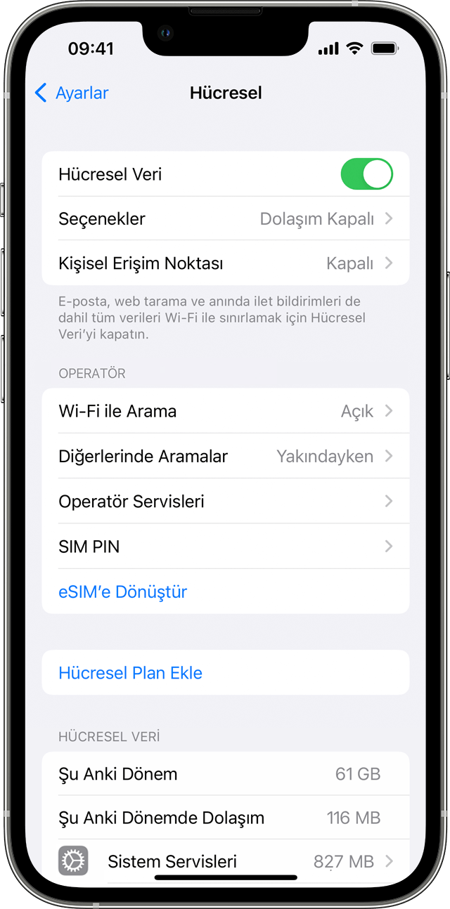 ios 16 iphone 13 pro settings cellular