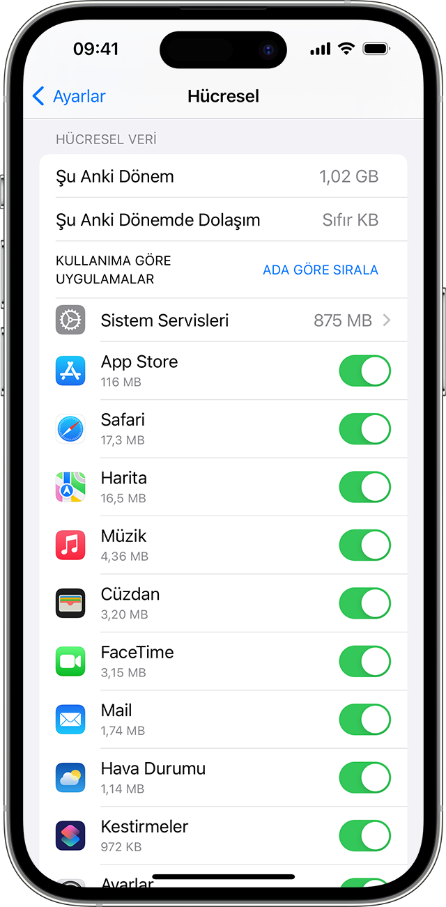 ios 17 iphone 14 pro settings cellular cellular data