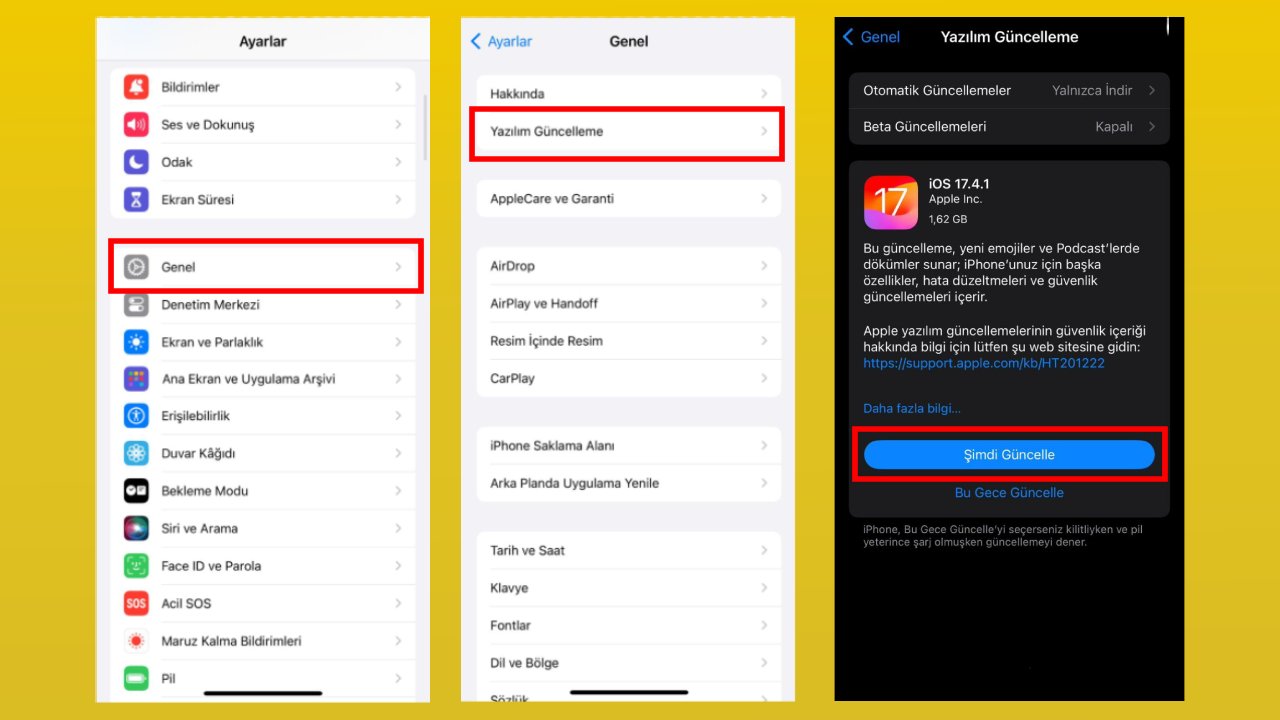 iphone ios guncelleme nasil yapilir 2 1