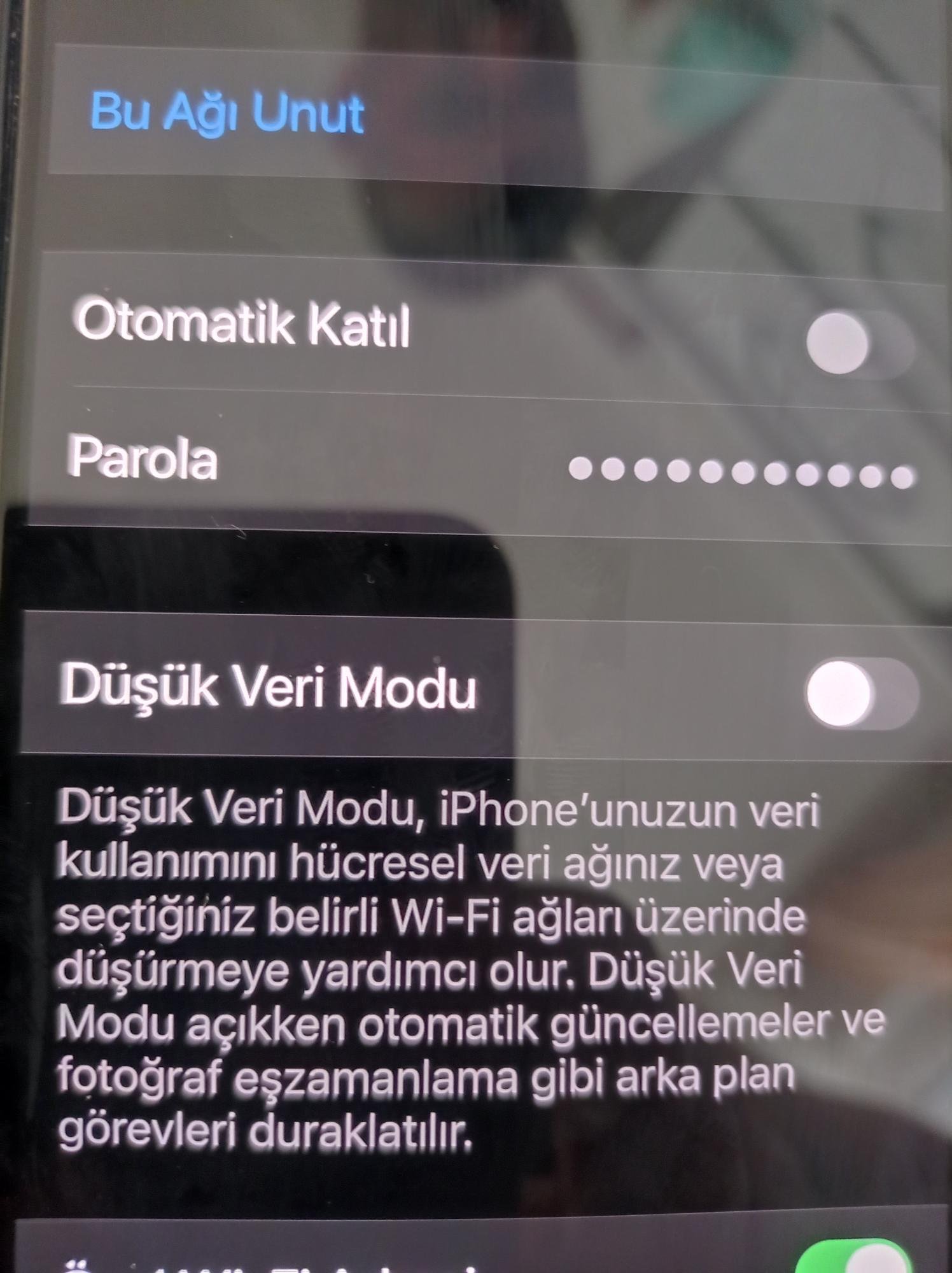 iphone wi fi agina otomatik baglanmiyor 1